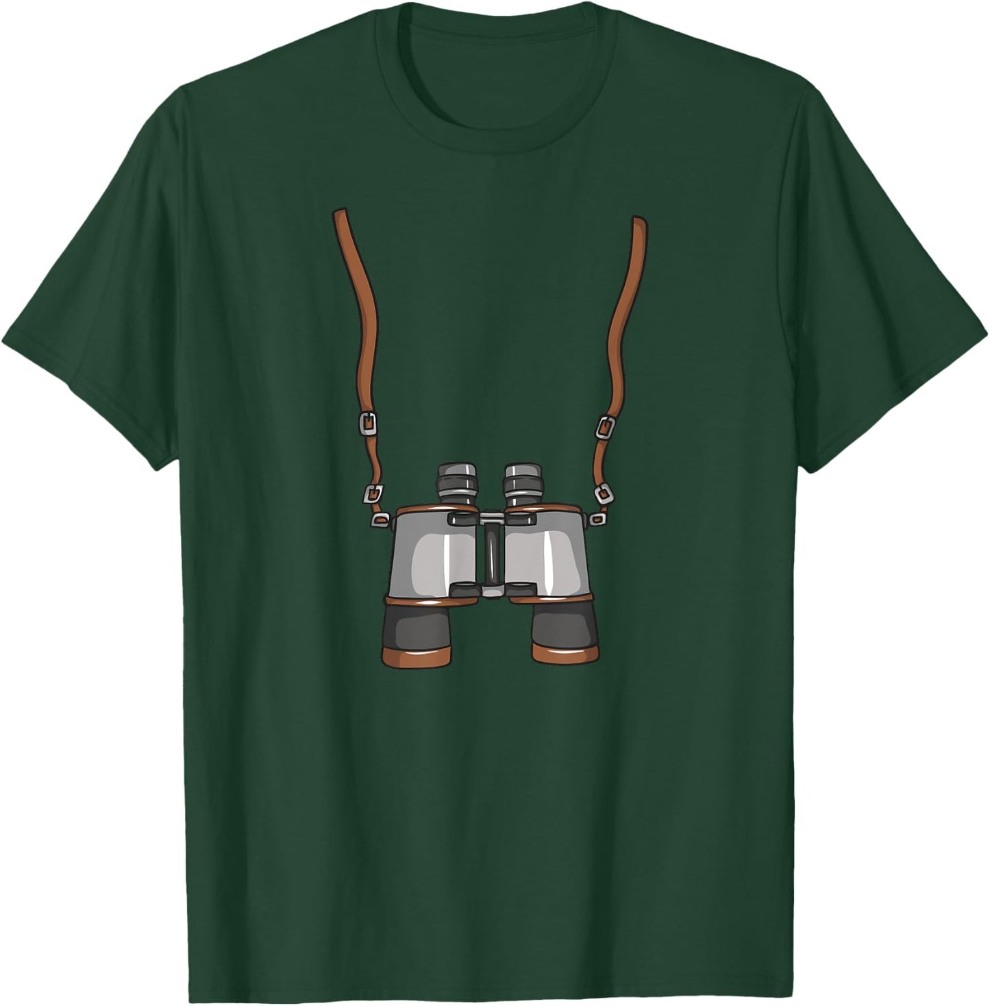 Retro Bird Watching Binocular Birding Gift Men, Kids T-Shirt - T-Shirt | Forest
