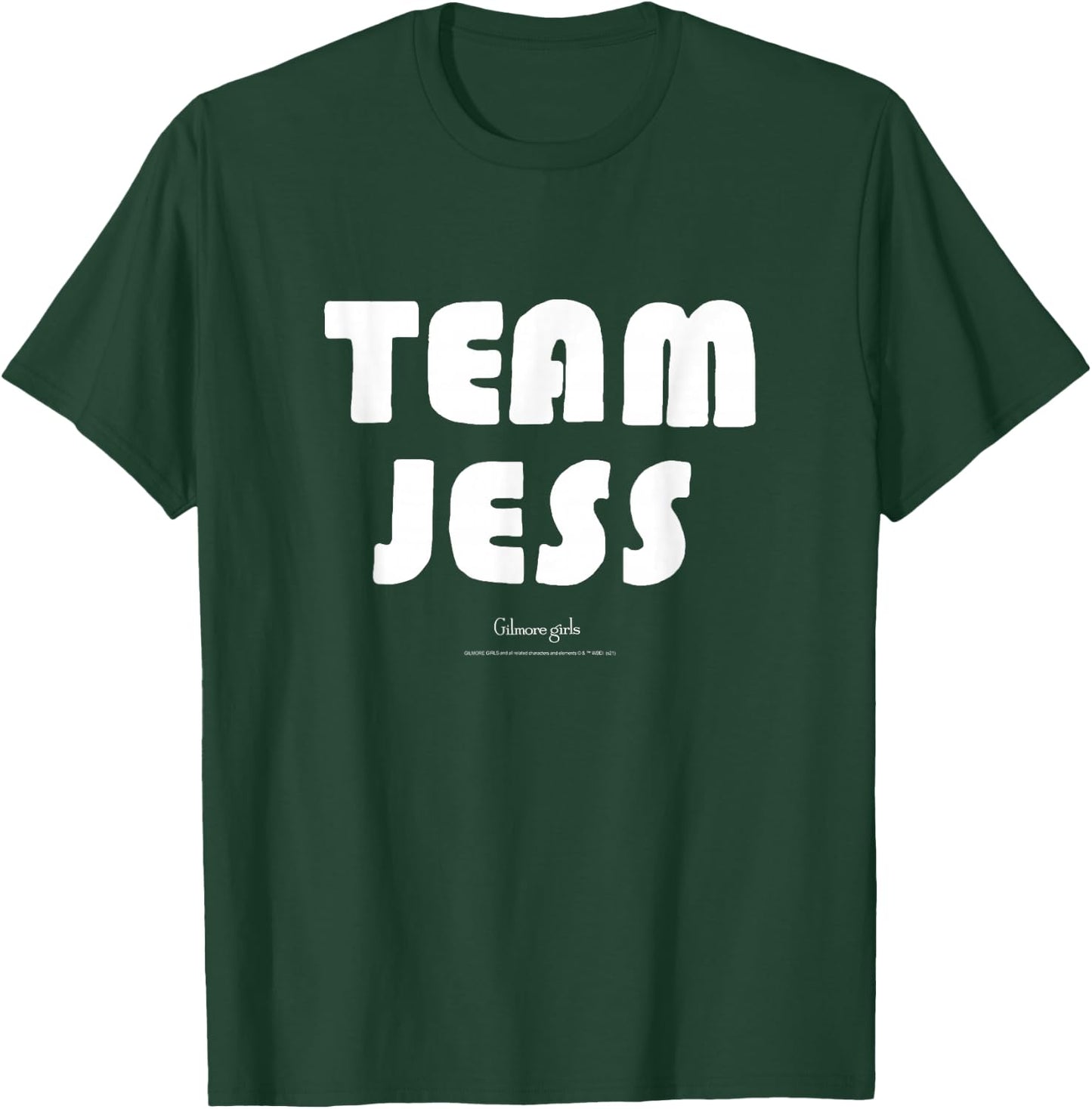 Gilmore Girls Team Jess Block Letters TV Show T-Shirt - T-Shirt | Forest