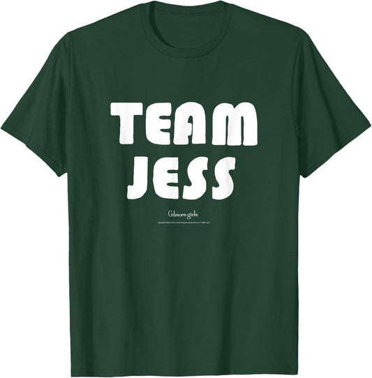 Gilmore Girls Team Jess Block Letters TV Show T-Shirt - T-Shirt | Forest