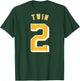 Twin 2 and Twin 1 Shirts Matching Adult & Kids Jersey Funny T-Shirt - T-Shirt | Forest