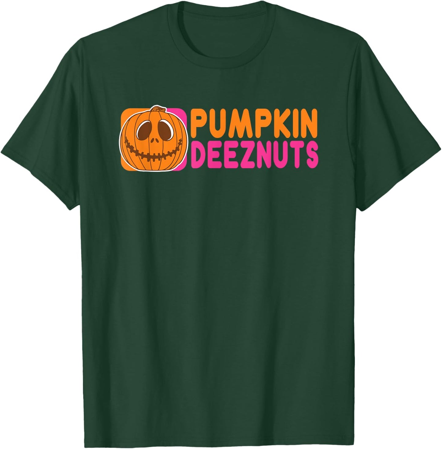 Ghost Pumpkin Deez nut Halloween Cute T-Shirt - T-Shirt | Forest