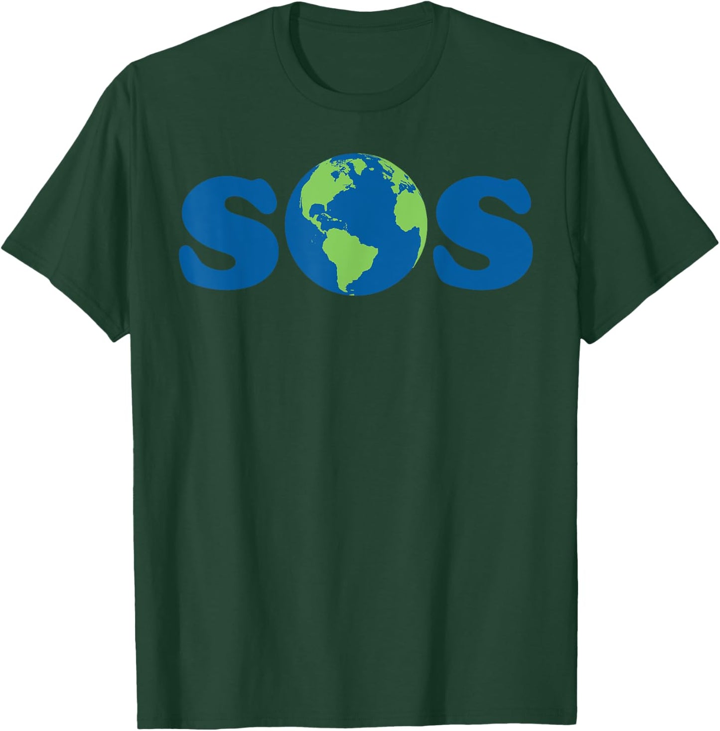 SOS Earth novelty There is No Planet B SOS Earth T-Shirt - T-Shirt | Forest