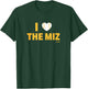 Jacob Misiorowski - I Heart The Miz - Milwaukee Baseball T-Shirt - T-Shirt | Forest