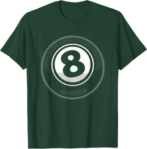 Matching Halloween Costume Set Billiard Balls 8 Ball T-Shirt - T-Shirt | Forest