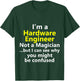 Funny Hardware Engineer Job Career Computer Tech IT Gift T-Shirt - T-Shirt | Forest