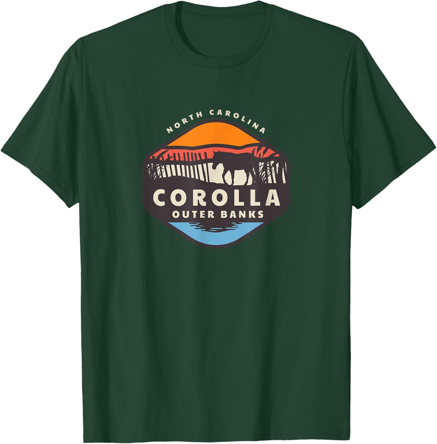 Corolla Wild Horse T-Shirt - T-Shirt | Forest
