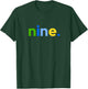 Kids 9th Birthday Shirt Boy 9 Year Old Nine | Party Ideas Age 9 T-Shirt - T-Shirt | Forest