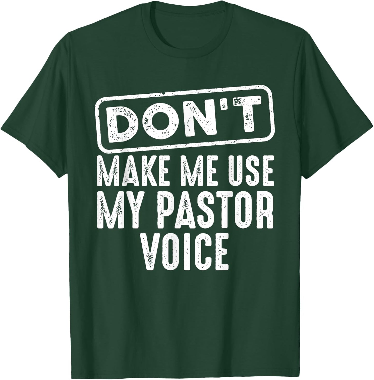 Funny Pastor Art Women Christian Preacher Priest T-Shirt - T-Shirt | Forest