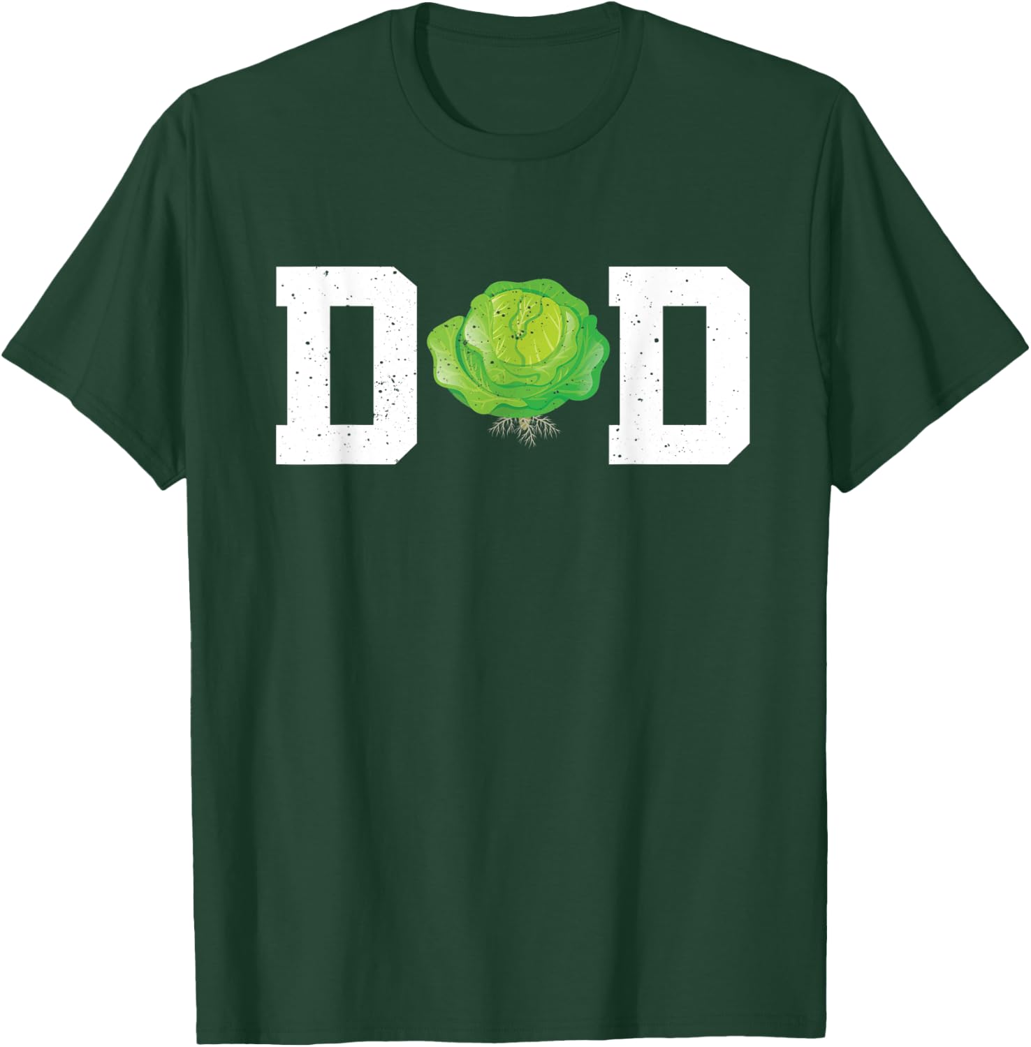 Funny Cabbage Dad Costume Love Savoy Cabbage T-Shirt - T-Shirt | Forest