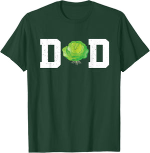 Funny Cabbage Dad Costume Love Savoy Cabbage T-Shirt - T-Shirt | Forest