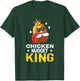 Chicken Nugget King Chicken Nuggets T-Shirt - T-Shirt | Forest