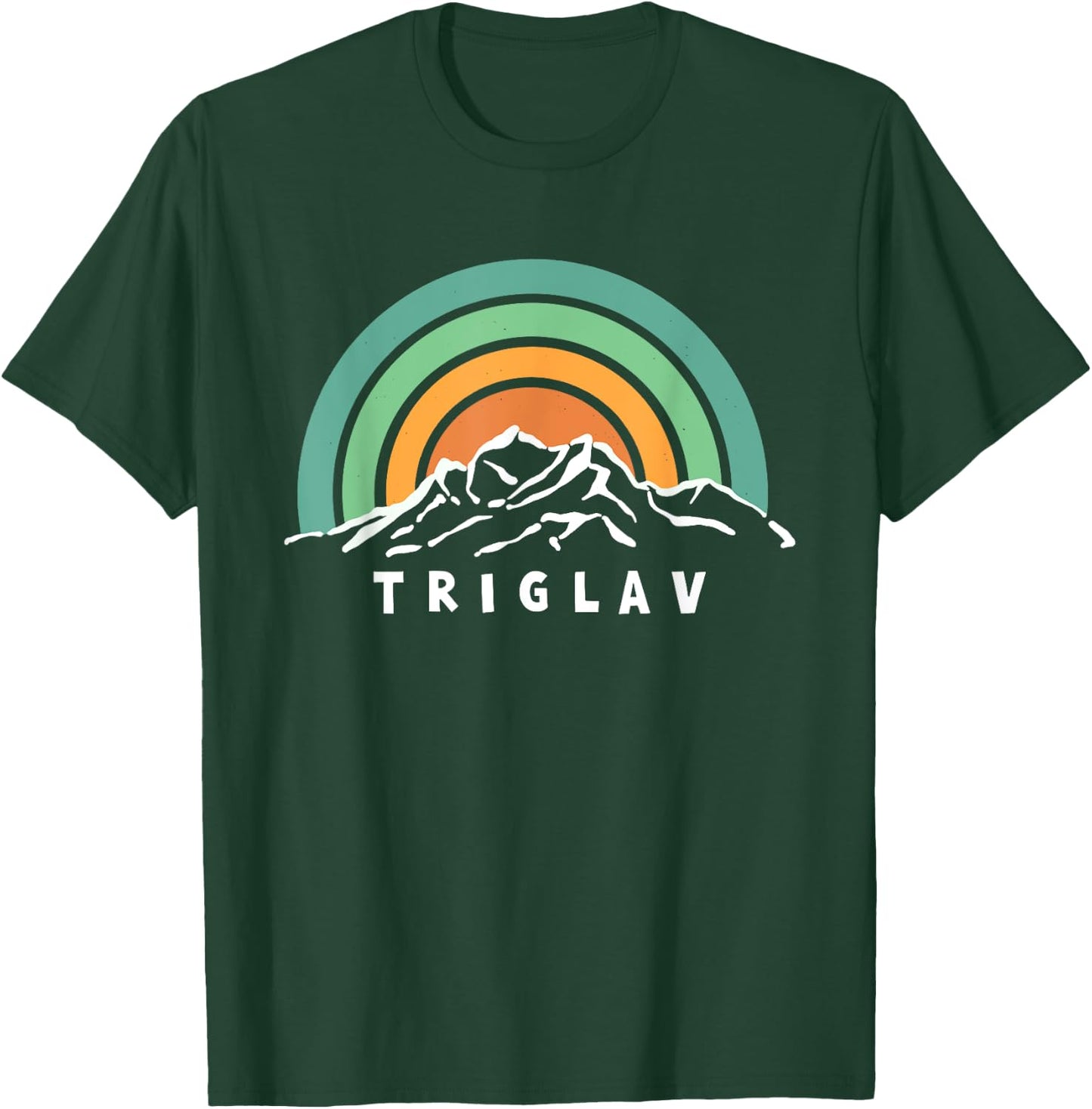 Triglav Slovenia Kranjska Gora Mountain Hiking Souvenir T-Shirt - T-Shirt | Forest