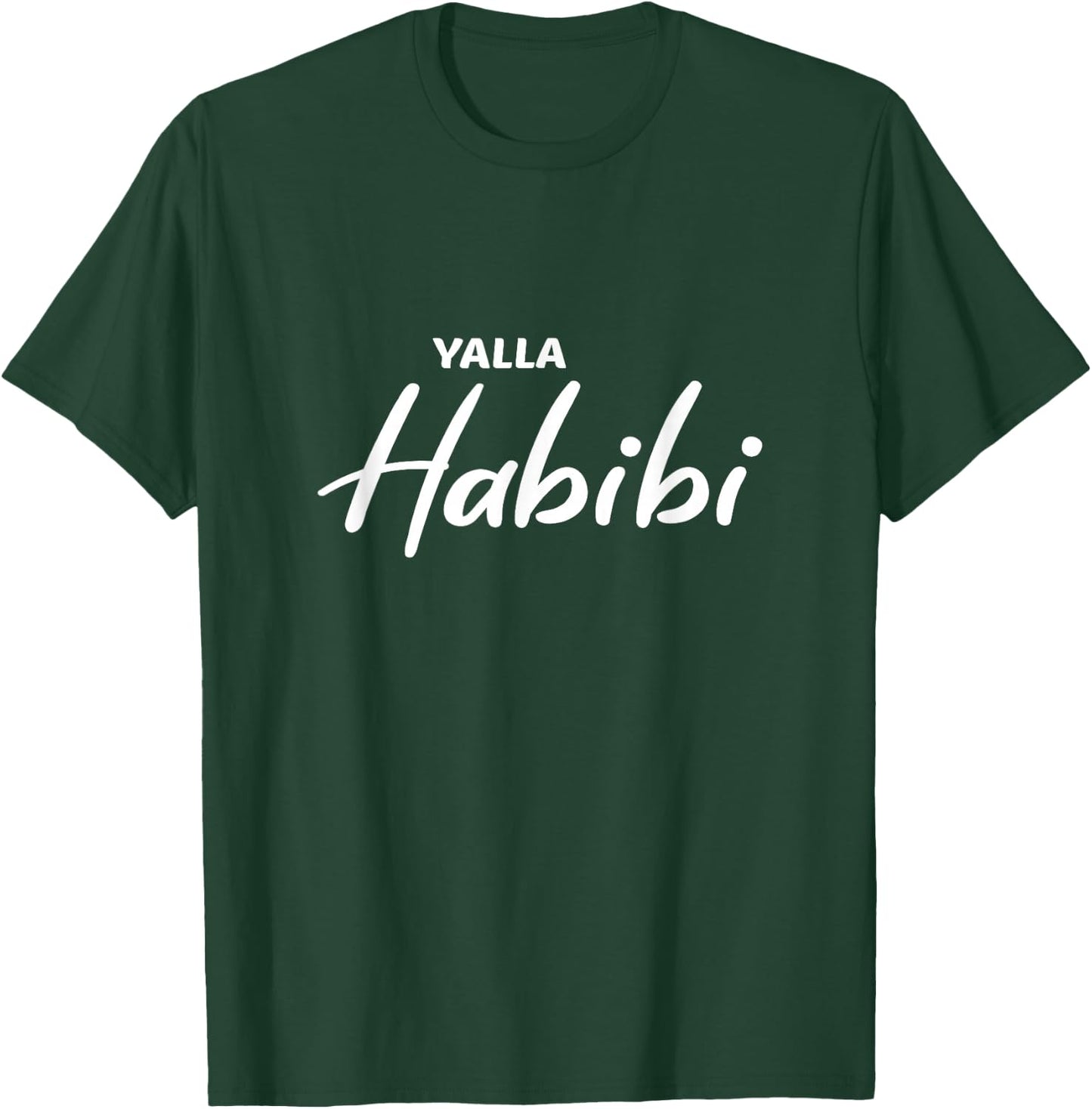 Yalla Habibi T-Shirt - T-Shirt | Forest
