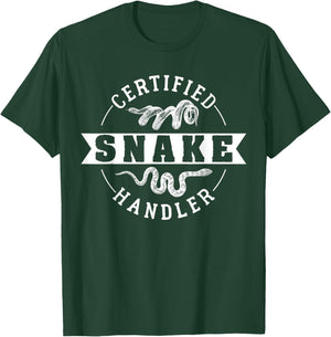 Certified Snake Handler T-Shirt - T-Shirt | Forest