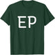 EP Two Letter Pair - Elegant Personalized Initials T-Shirt - T-Shirt | Forest
