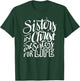 Sisters in Christ Are Sisters For Life - Christian Small T-Shirt - T-Shirt | Forest