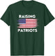 Raising Patriots Distressed American Flag T-Shirt - T-Shirt | Forest