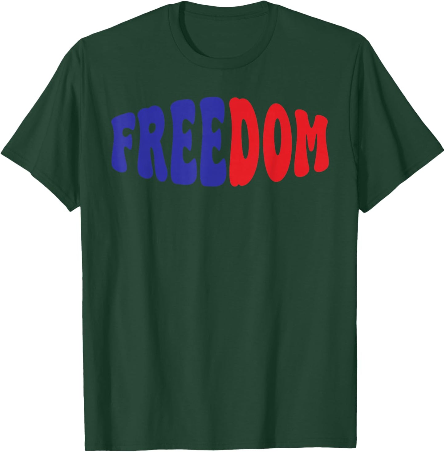 I Love The Taste of Freedom Fun Couples Matching 4th of July T-Shirt - T-Shirt | Forest