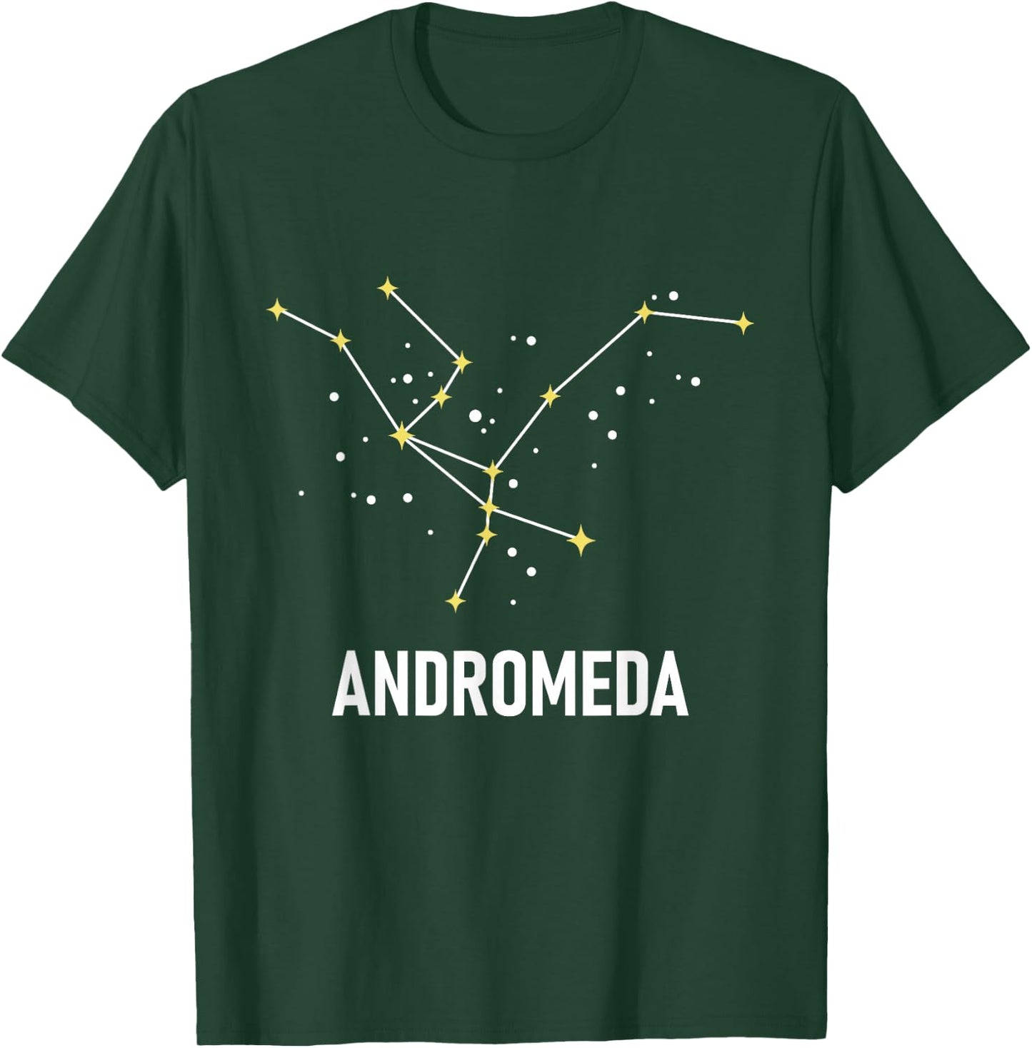 Andromeda - Stargazing Stars Astronomy Astrology Stargazer T-Shirt - T-Shirt | Forest