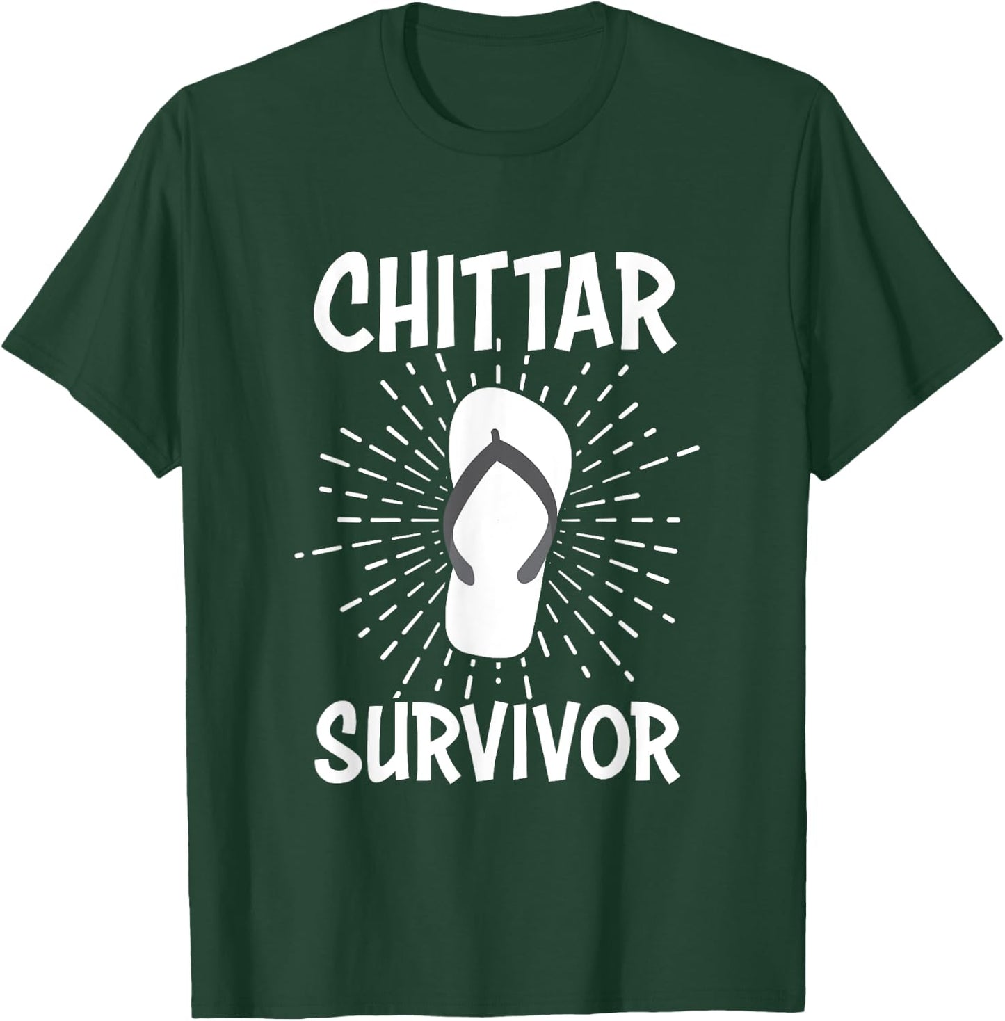 Chittar Survivor Desi Punjabi Sikh Funny Indian Novelty T-Shirt - T-Shirt | Forest