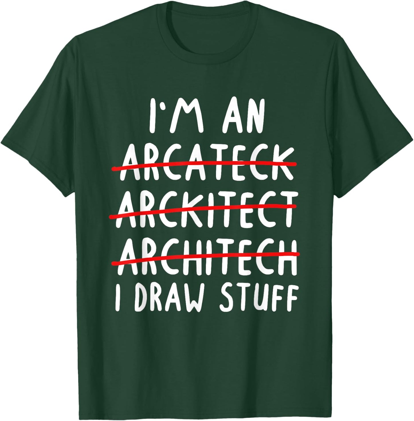 Funny Architect Art Men Women Future Architecture Pun Lovers T-Shirt - T-Shirt | Forest
