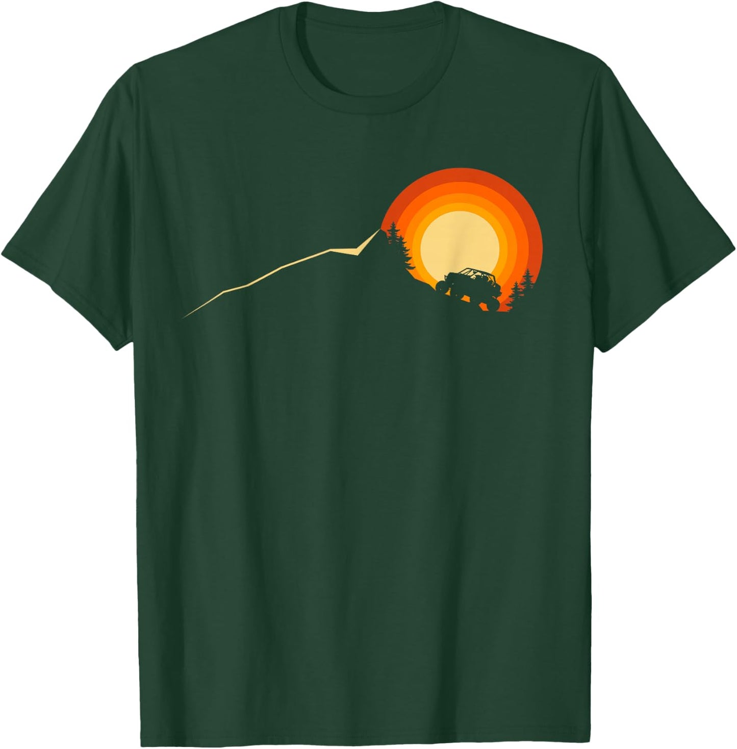 Off Road Quad ATV Apparel - Off Road Quad ATV T-Shirt - T-Shirt | Forest