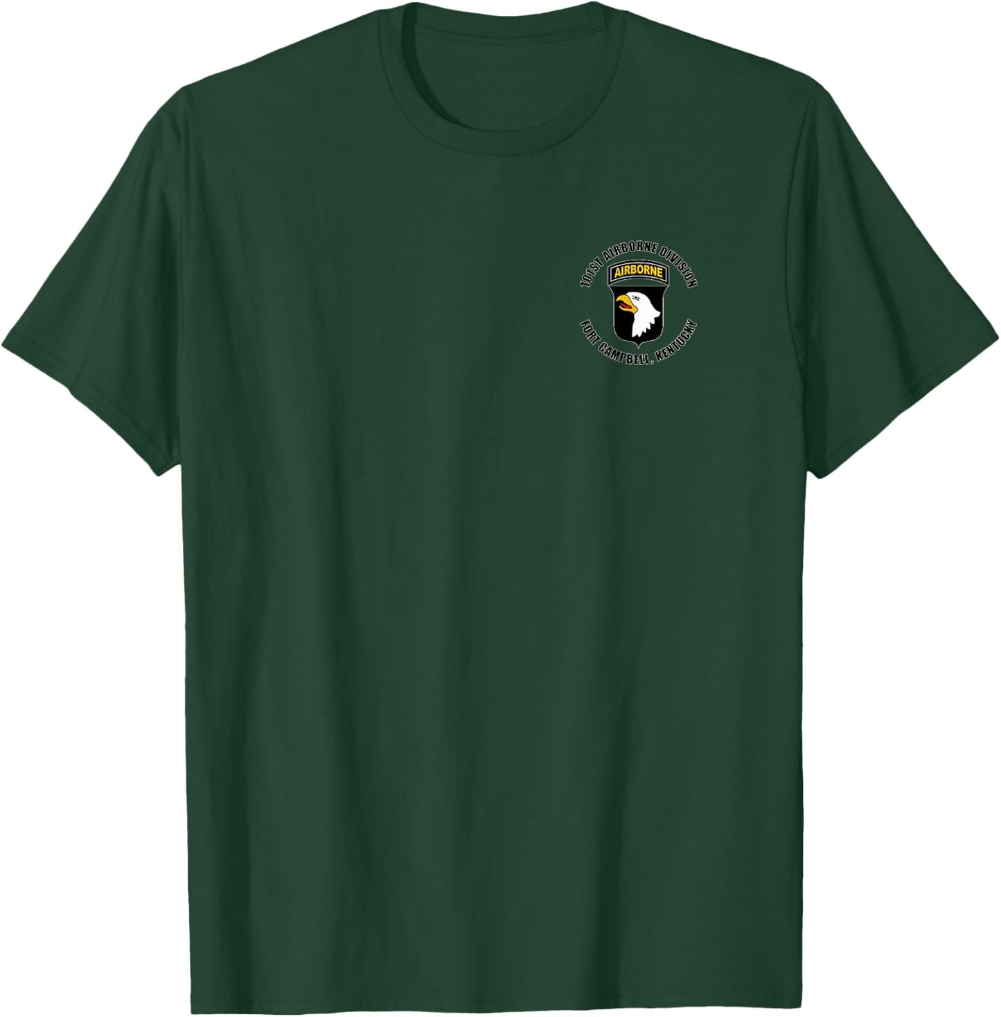 101st Airborne Division Fort Campbell Kentucky Veteran T-Shirt - T-Shirt | Forest