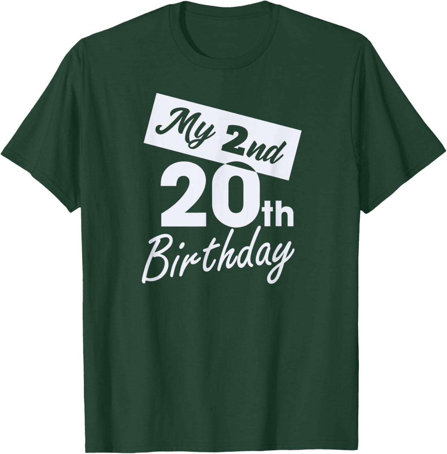Humor 40 Years Old Bday 1981 40th Birthday Gift Men Women T-Shirt - T-Shirt | Forest