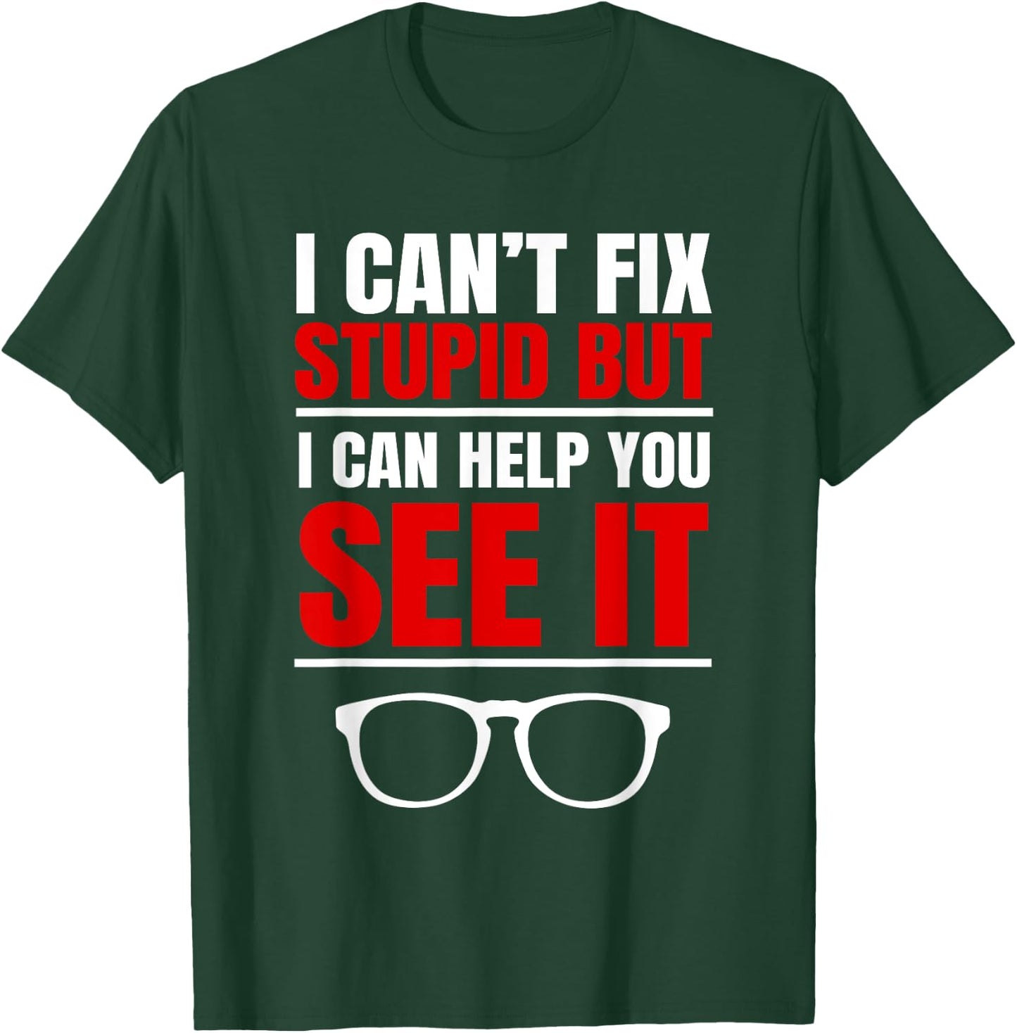 Optometrists Optician Eye Ophthalmologist Optometry Doctor T-Shirt - T-Shirt | Forest