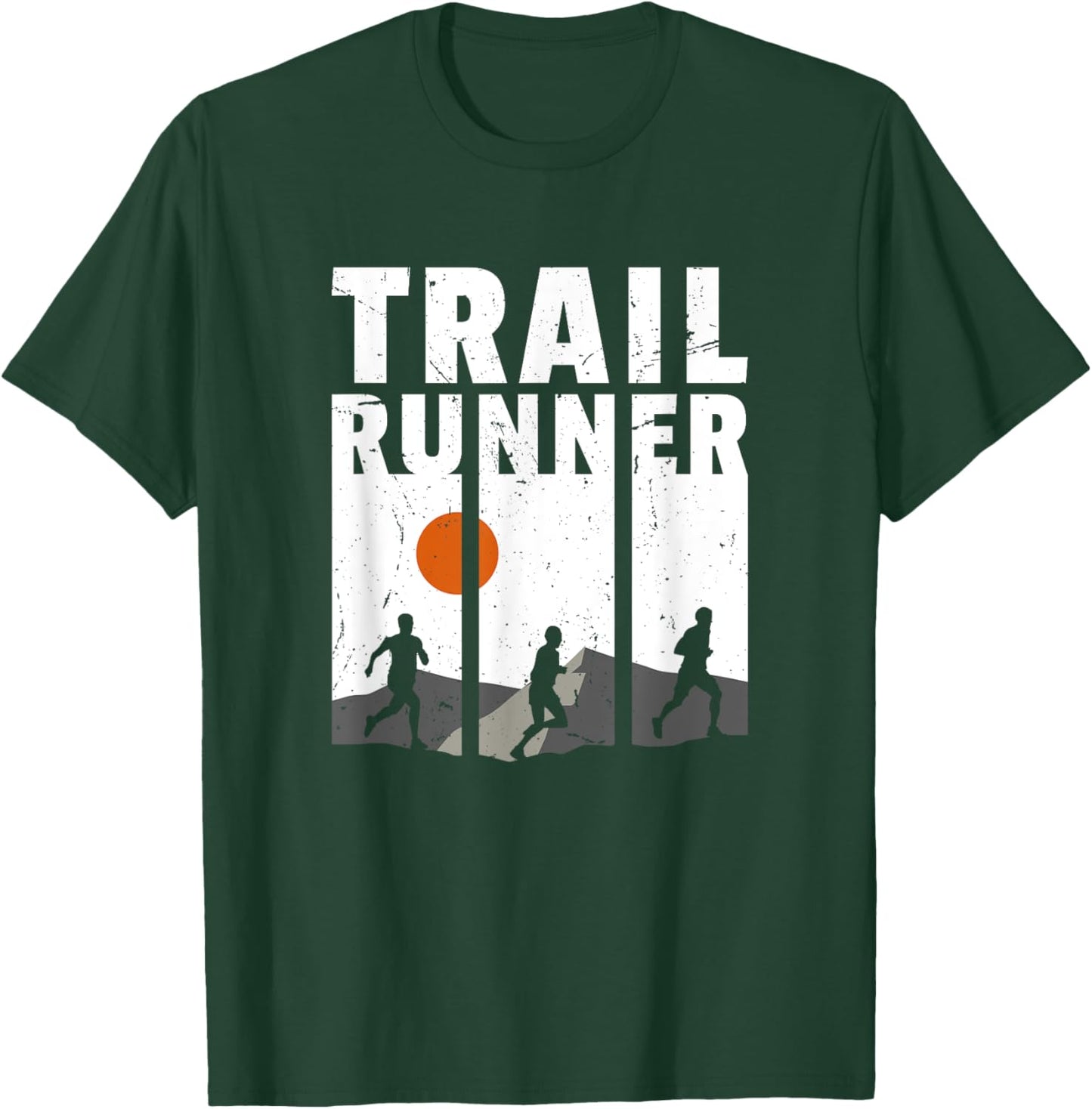 Trail Runner Ultra Running Trail Runner T-Shirt - T-Shirt | Forest