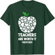 Teachers are worth it - red for ed Men Women Girls Kids T-Shirt - T-Shirt | Forest