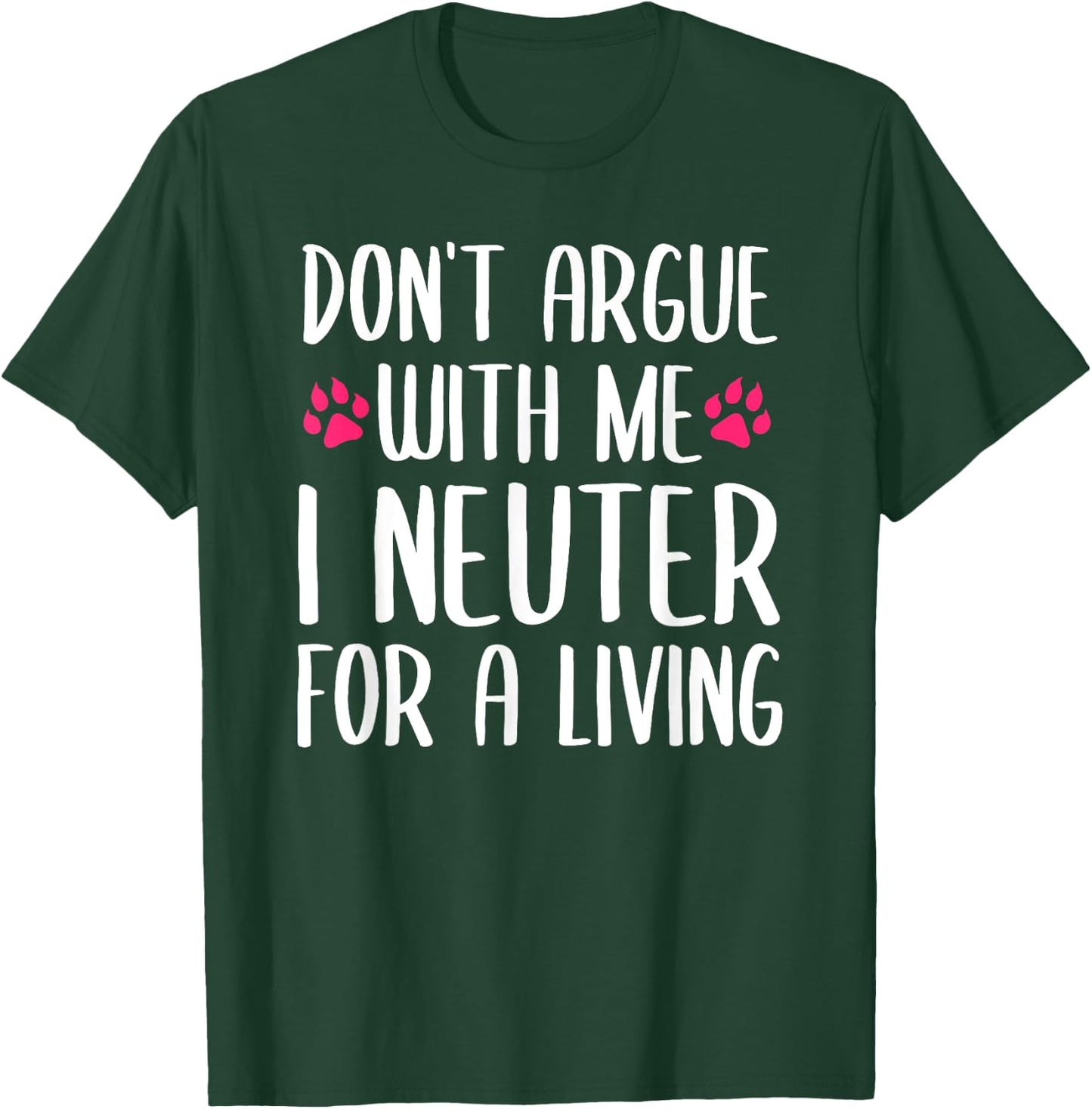 Funny Veterinarian Art Men Women Vet Tech Assistant Doctors T-Shirt - T-Shirt | Forest