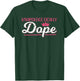 Melanin Poppin Unapologetically Dope Pink Crown Women Gift T-Shirt - T-Shirt | Forest