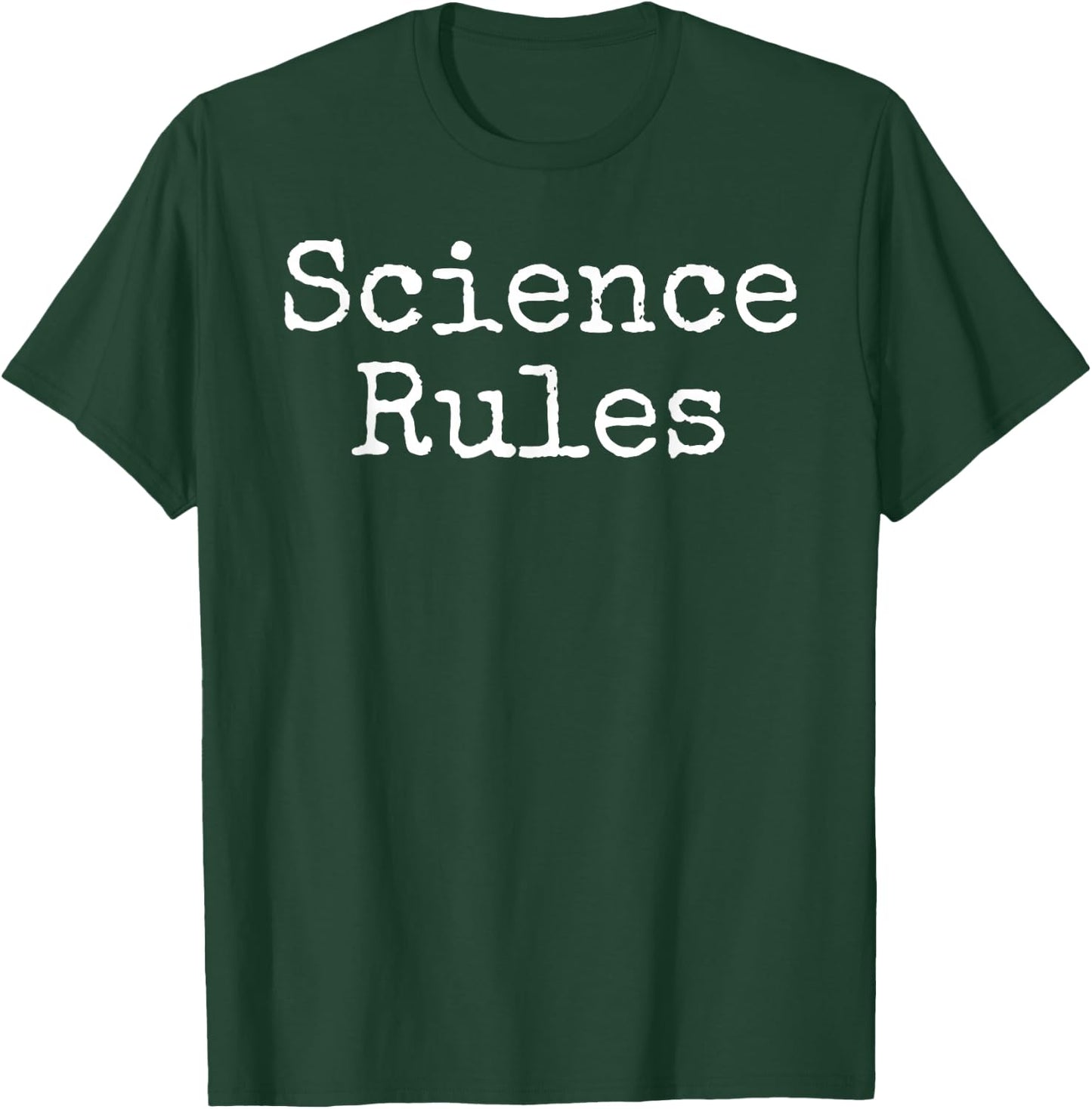 Science Rules Shirt Cute Scientist Science Shirt for Kids T-Shirt - T-Shirt | Forest