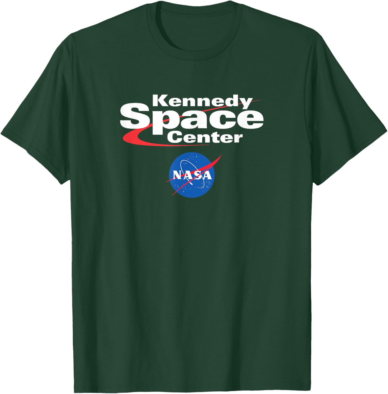 Kennedy Space Center Design- NASA Space T-Shirt - T-Shirt | Forest