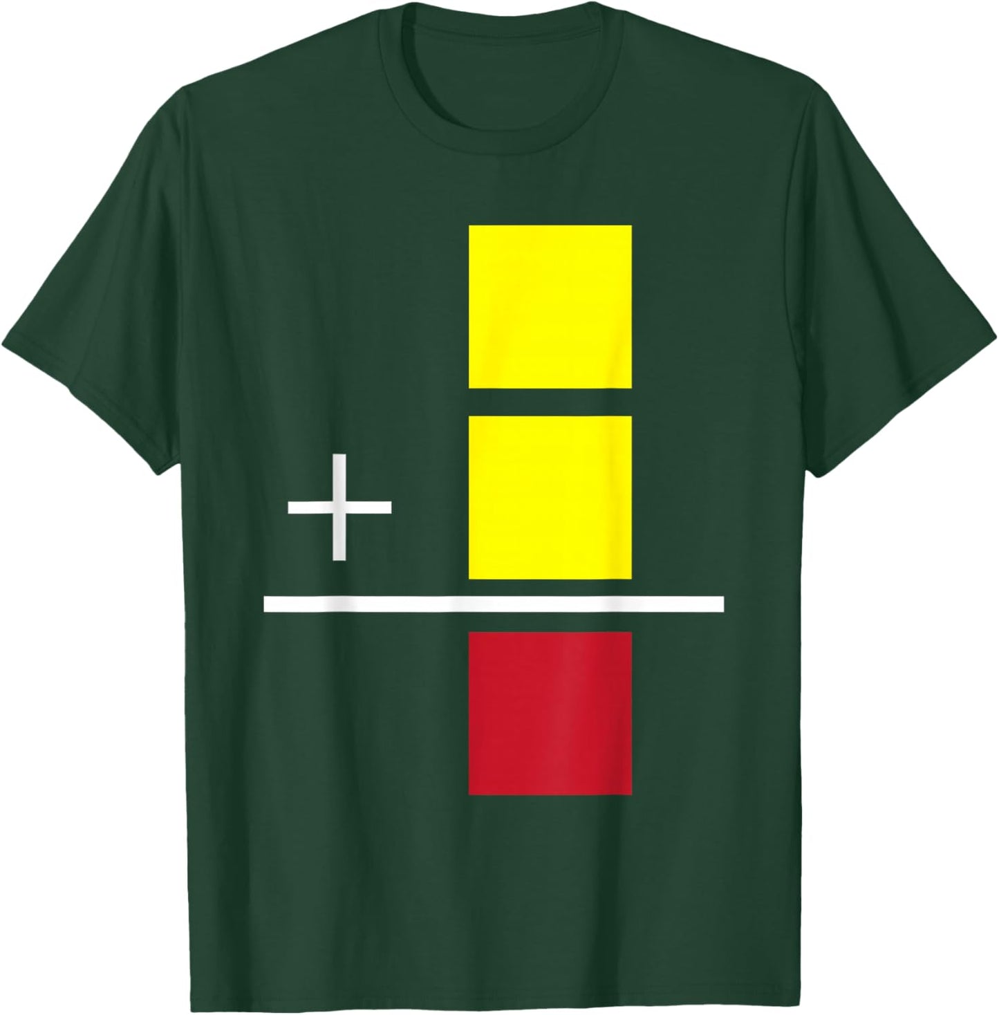 Soccer Yellow Red Card Referee Funny Sports Lovers Gifts T-Shirt - T-Shirt | Forest