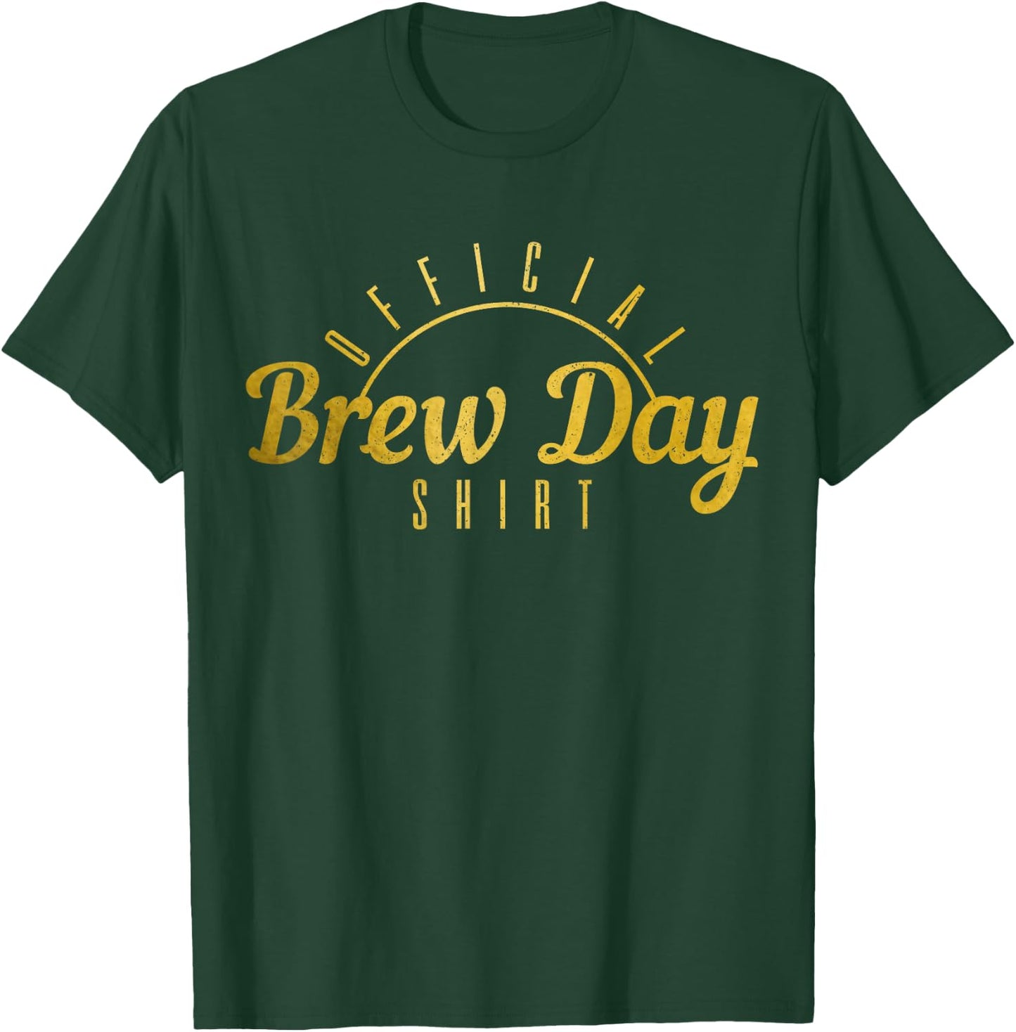 Brewmaster Craft Beer Funny Official Brewing Day T-Shirt - T-Shirt | Forest