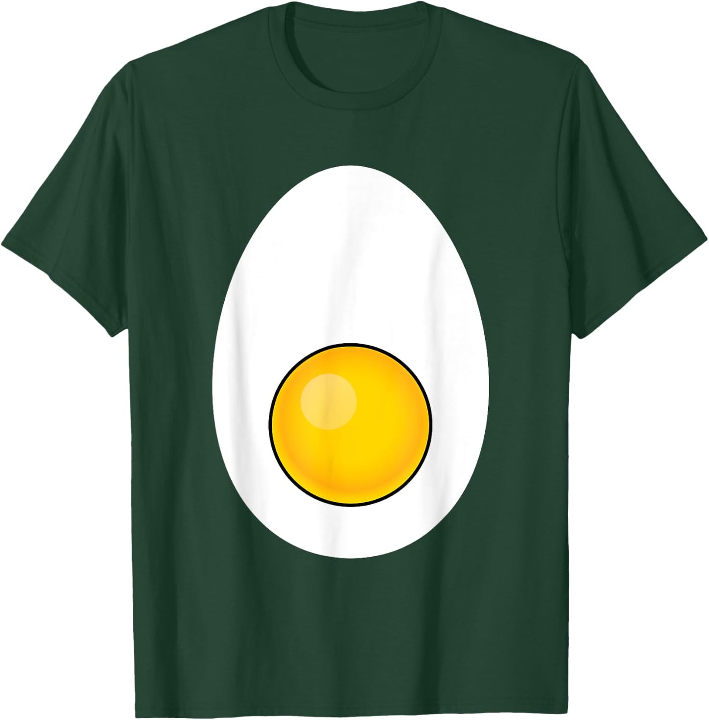Funny Halloween Deviled Egg Costume Men Women Fun Egg T-Shirt - T-Shirt | Forest