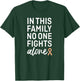 Uterine Cancer Awareness Peach Ribbon Family Support Group T-Shirt - T-Shirt | Forest