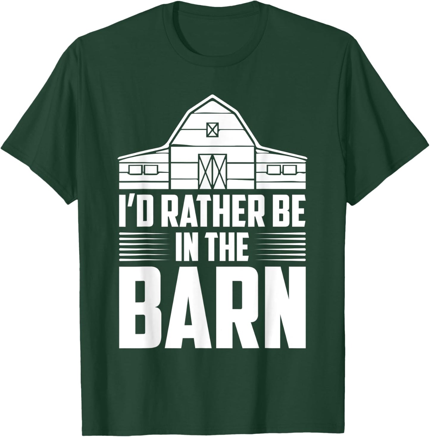 I’d rather be in the barn horse jockey lover derby game KY T-Shirt - T-Shirt | Forest