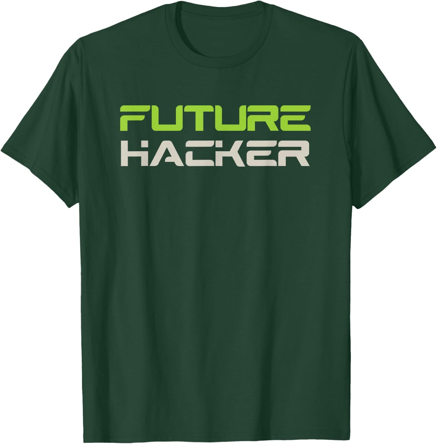 Future Hacker AI Quantum Computing T-Shirt - T-Shirt | Forest