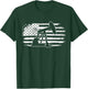 Oil Rig American Flag Pump Jack Oilfield Worker T-Shirt - T-Shirt | Forest