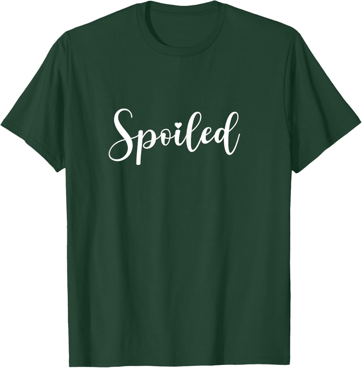 Spoiled Reason Why She's Spoiled Funny Matching Couples T-Shirt - T-Shirt | Forest