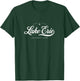 Lake Erie Great Lakes Vintage Retro T-Shirt - T-Shirt | Forest