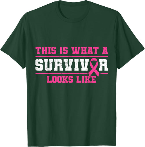 Breast Cancer Awareness Month This Is What Survivor Looks Like Pink Ribbon