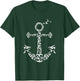 Anchor Birds Nautical T-Shirt - T-Shirt | Forest