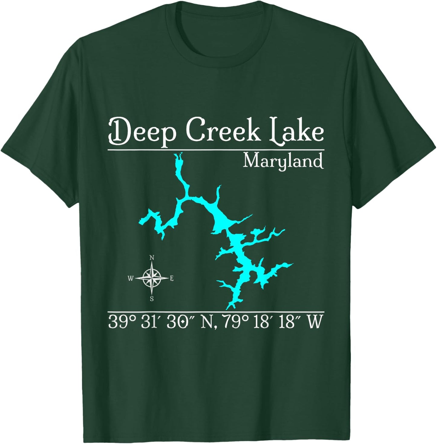 Deep Creek Lake, Maryland T-Shirt - T-Shirt | Forest