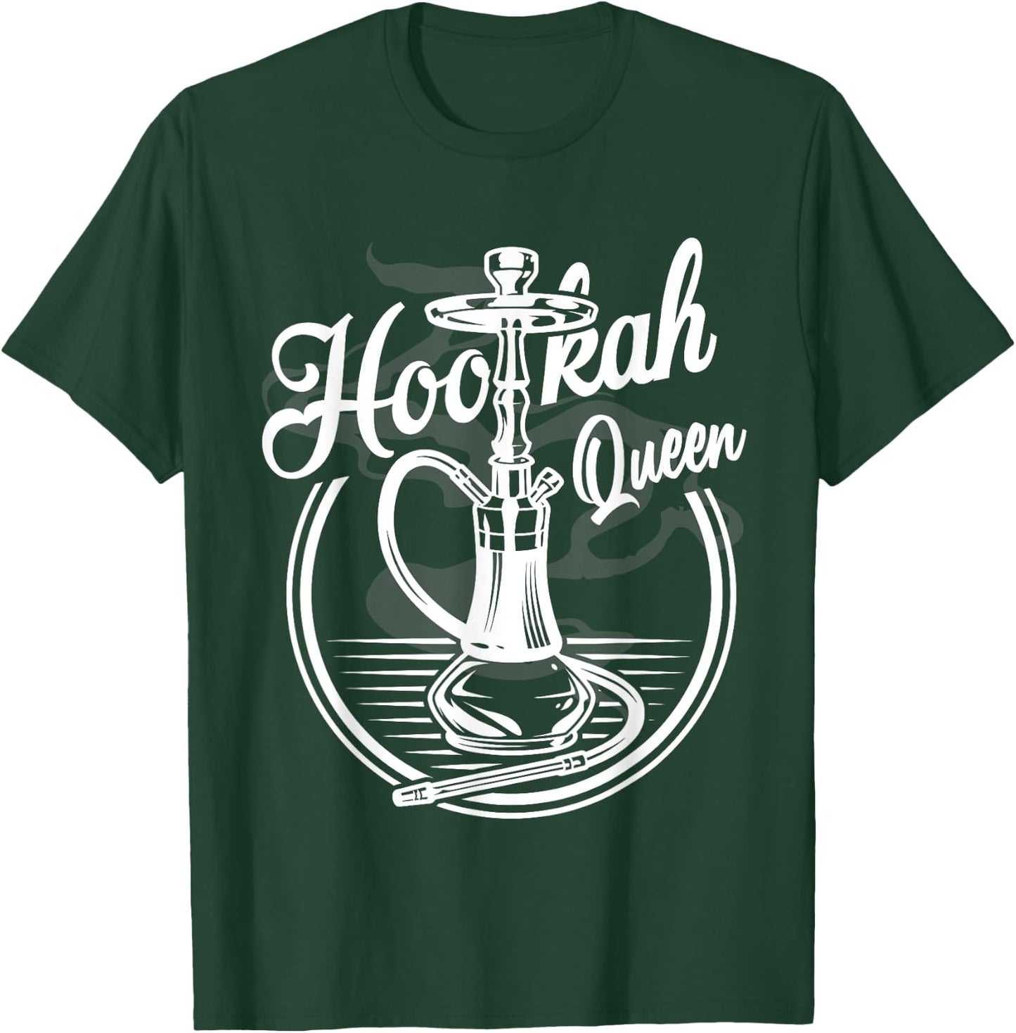 Shisha King! I smoke every day! Hookah for life! T-Shirt - T-Shirt | Forest