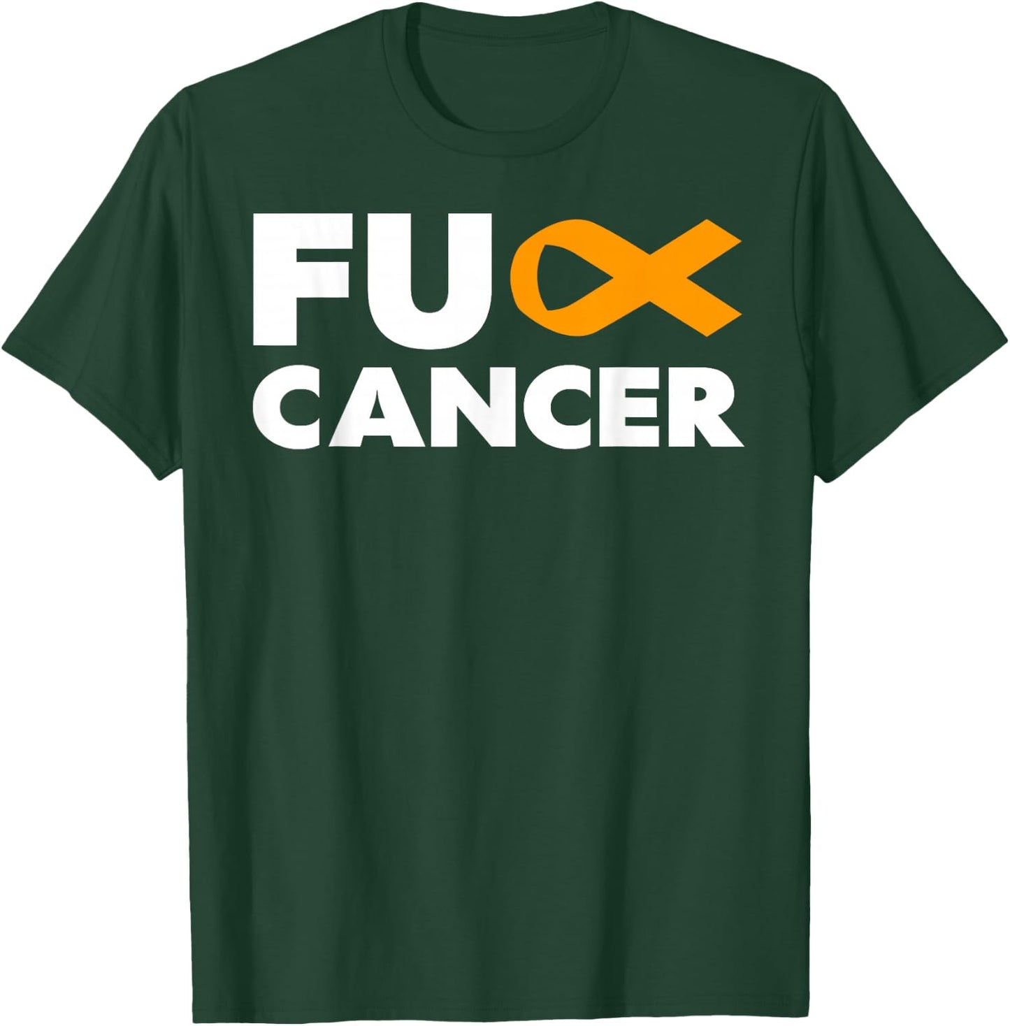 Fuck Cancer - Fuck Leukemia Cancer Awareness T-Shirt - T-Shirt | Forest