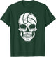 Volleyball Player Skull T-Shirt - T-Shirt | Forest